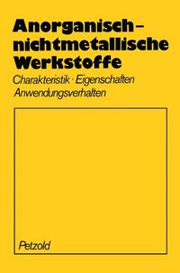 Produktbild: Anorganisch-nichtmetallische Werkstoffe