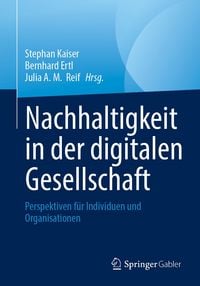 Produktbild: Nachhaltigkeit in der digitalen Gesellschaft