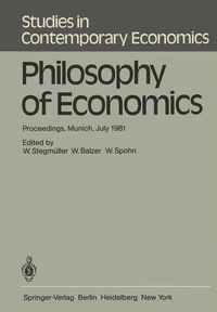 Produktbild: Philosophy of Economics