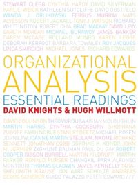 Produktbild: Organizational Analysis