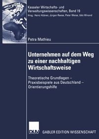 Produktbild: Unternehmen auf dem Weg zu einer nachhaltigen Wirtschaftsweise
