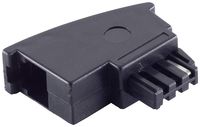 Bild vom Artikel Shiverpeaks Telefon (analog) Adapter [1x TAE-F-Stecker - 1x RJ11-Buchse 6p4c] Schwarz vom Autor 