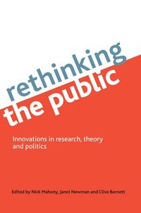 Produktbild: Rethinking the public