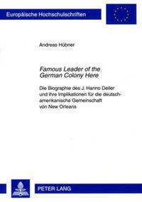 Produktbild: &laquo;Famous Leader of the German Colony Here&raquo;