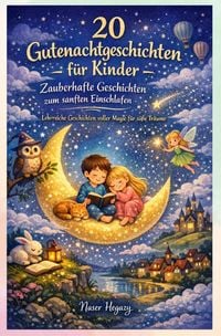 Produktbild: 20 Gutenachtgeschichten f&uuml;r Kinder &ndash; Zauberhafte Geschichten zum sanften Einschlafen