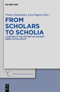 Produktbild: From Scholars to Scholia