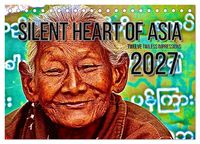 Produktbild: Silent Heart of Asia (Desk Calendar 2027 DIN A5 landscape), CALVENDO 12 Month DeskCalendar