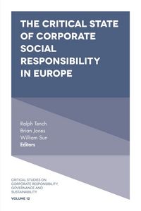 Produktbild: Critical State of Corporate Social Responsibility in Europe