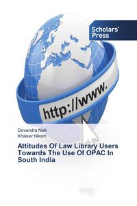 Produktbild: Attitudes Of Law Library Users Towards The Use Of OPAC In South India