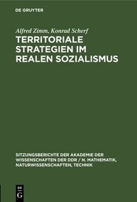 Produktbild: Territoriale Strategien im realen Sozialismus