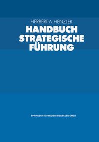 Produktbild: Handbuch Strategische F&uuml;hrung