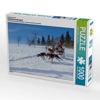 Produktbild: CALVENDO Puzzle Ein Motiv aus dem Kalender Schlittenhundesport | 1000 Teile Lege-Gr&ouml;&szlig;e 64x48cm Foto-Puzzle f&uuml;r gl&uuml;ckliche Stunden