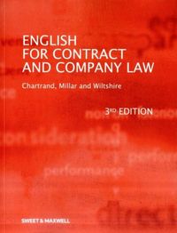 Produktbild: English for Contract & Company Law