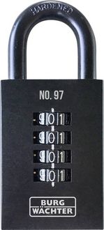 Produktbild: Burg W&auml;chter Numero 97 50 SB Vorh&auml;ngeschloss 50mm Zahlenschloss