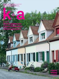 Produktbild: k+a 2016.2 : Siedlungsbauten | Cit&eacute;s d&rsquo;habitation | Edilizia popolare