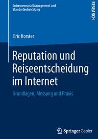 Produktbild: Reputation und Reiseentscheidung im Internet