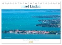 Produktbild: Insel Lindau - Bayerische Perle im Bodensee (Tischkalender 2027 DIN A5 quer), CALVENDO Monatskalender