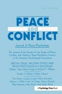 Produktbild: Military Ethics and Peace Psychology