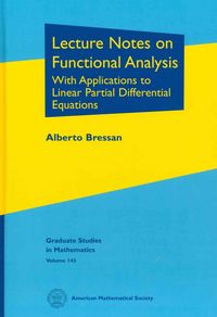 Produktbild: Bressan, A:  Lecture Notes on Functional Analysis