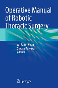 Produktbild: Operative Manual of Robotic Thoracic Surgery