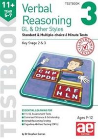 Produktbild: 11+ Verbal Reasoning Year 5-7 GL & Other Styles Testbook 3