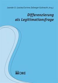 Produktbild: Differenzierung als Legitimationsfrage