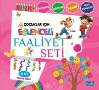 Produktbild: Eglenceli Faaliyet Seti Pembe Kitap 4 Yas &Uuml;zeri