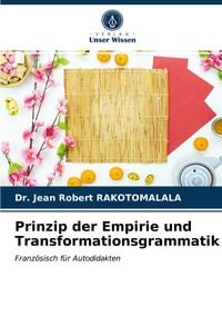 Produktbild: Prinzip der Empirie und Transformationsgrammatik