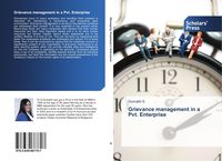 Produktbild: Grievance management in a Pvt. Enterprise