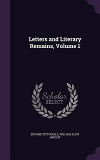 Produktbild: Letters and Literary Remains, Volume 1