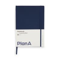 Produktbild Notizbuch B5 Softcover Navy Blue Punktiert, 128 Seiten