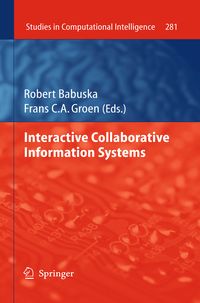 Produktbild: Interactive Collaborative Information Systems