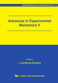 Produktbild: Advances in Experimental Mechanics V