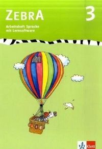 Produktbild: Zebra 3. Arbeitsh. Sprache 3.Sj. inkl. CD-ROM
