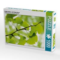 Produktbild: CALVENDO Puzzle Gingko biloba - der Heilige Baum | 1000 Teile Lege-Gr&ouml;&szlig;e 64x48cm Foto-Puzzle f&uuml;r gl&uuml;ckliche Stunden