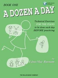 Produktbild: A Dozen a Day - Book 1 (Book/Online Audio)