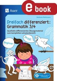 Produktbild: Dreifach differenziert Grammatik 3/4