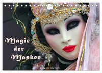 Produktbild: Magie der Masken (Tischkalender 2027 DIN A5 quer), CALVENDO Monatskalender