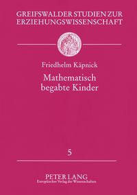 Produktbild: Mathematisch begabte Kinder
