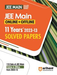 Produktbild: 11 Years' JEE MAIN Solved Paper (2013-2023) Online & Offline
