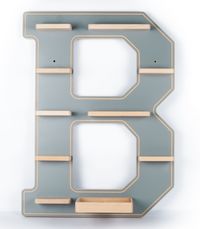 Produktbild: Wandregal  "Buchstabe B" f&uuml;r Toniebox