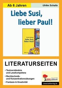 Produktbild: Liebe Susi, lieber Paul! - Literaturseiten