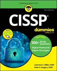 Produktbild: CISSP For Dummies, 8th Edition (+ Practice Tests & Flashcards Online)