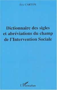 Produktbild: Dictionnaire des sigles et abreviations du champ de l'Interv