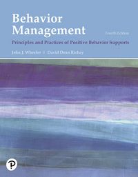 Produktbild: Behavior Management: Principles and Practices of Positive Behavior Supports