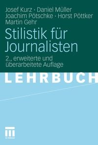 Produktbild: Stilistik f&uuml;r Journalisten