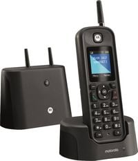 Produktbild: Motorola O201 DECT Schnurloses Telefon analog Freisprechen, Outdoor, wasserdicht, sto&szlig;fest Schwarz