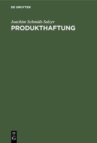 Produktbild: Produkthaftung
