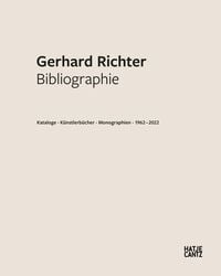 Produktbild: Gerhard Richter. Bibliographie