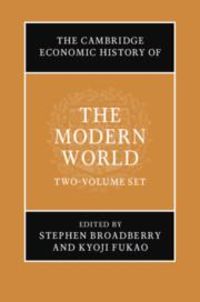 Produktbild: The Cambridge Economic History of the Modern World 2 Volume Hardback Set